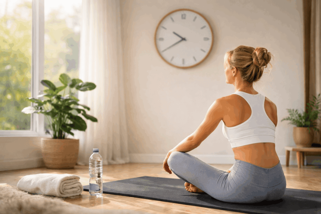 Cómo elegir el horario ideal para practicar pilates