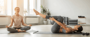 Yoga y Pilates diferentes objetivos corporales